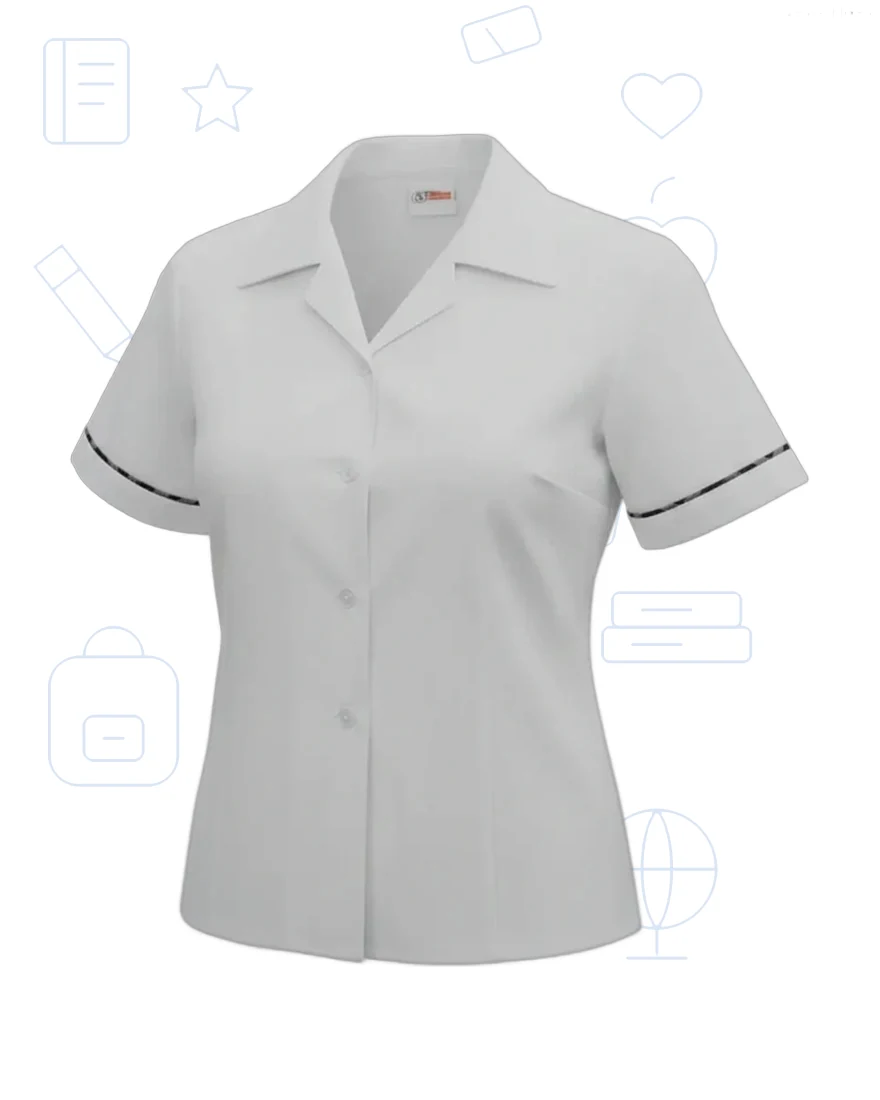 Blusa Diario, uniforme escolar de Arquidiocesanos