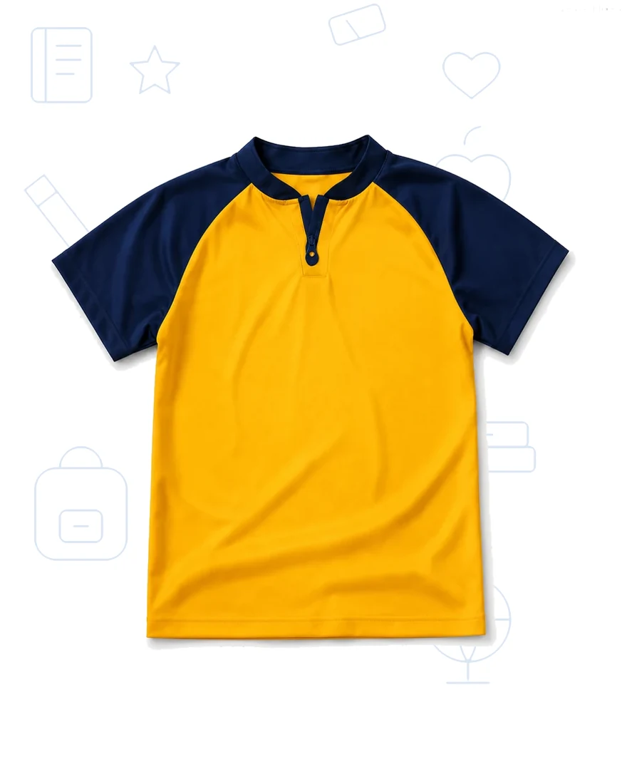 Camisa de Educación Física, uniforme escolar de Arquidiocesanos